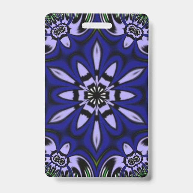 Crachá design de mandala (Frente)
