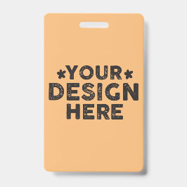 Crachá Design Personalizado Negrito Diga Seu Nome para ho