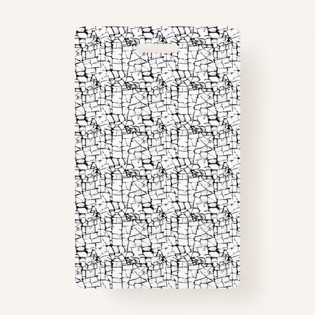 Crachá design quinze seco (Frente)