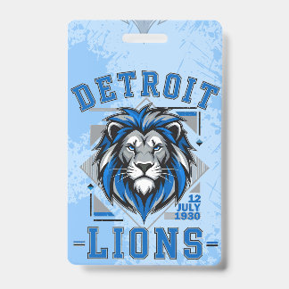 Crachá Detroit Lions futebol