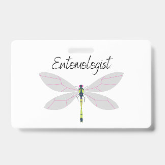 Crachá Distintivo de Entomologista