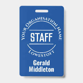 Crachá Distintivo de Membro da Equipe