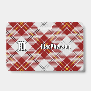 Crachá Distintivo de Tecido Escocês Clan MacPherson Red D
