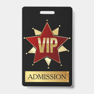 CRACHÁ DISTINTIVO VIP