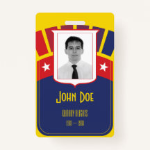 Crachá do Canal do Panamá Zonian & Lanyard