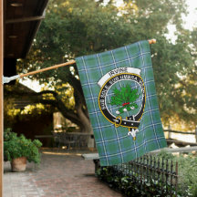 Crachá do Clan Flag de Irvine Tartan