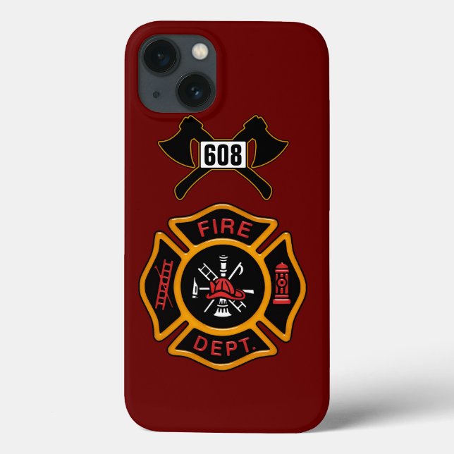 Crachá do corpo de bombeiros (Verso)