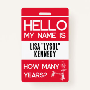 Crachá do Nome da Celebração do 75 Aniversário do 