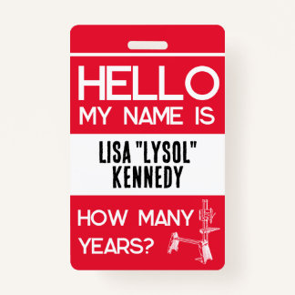 Crachá do Nome da Celebração do 75 Aniversário do