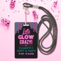 Doce 16 Festa de aniversário Brilhante Neon