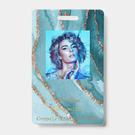 Crachá Dourado azul-azul-azul-azul-azul personaliz