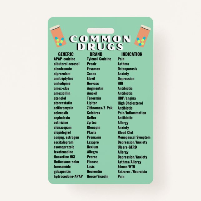 Crachá Drogas Comuns 2.0 (Frente)