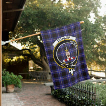 Crachá Dunlop Tartan Flag Clan