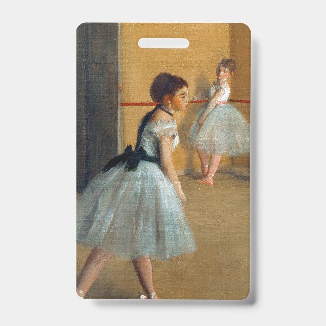 Crachá Edgar Degas A Dança Foyer na Ópera (Frente)