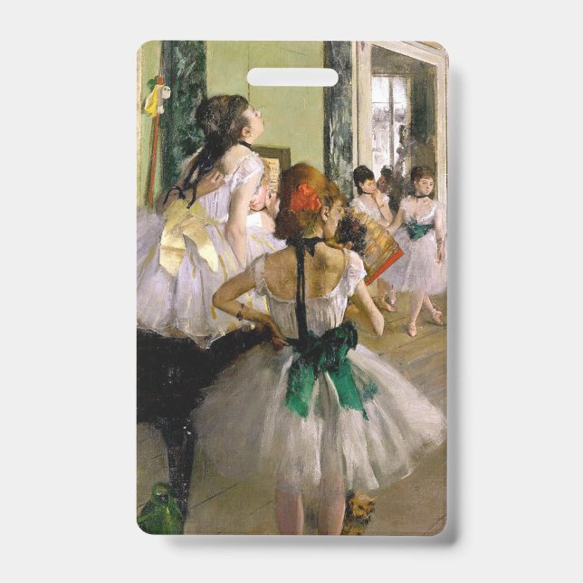 Crachá Edgar Degas Classe de Dança (Frente)