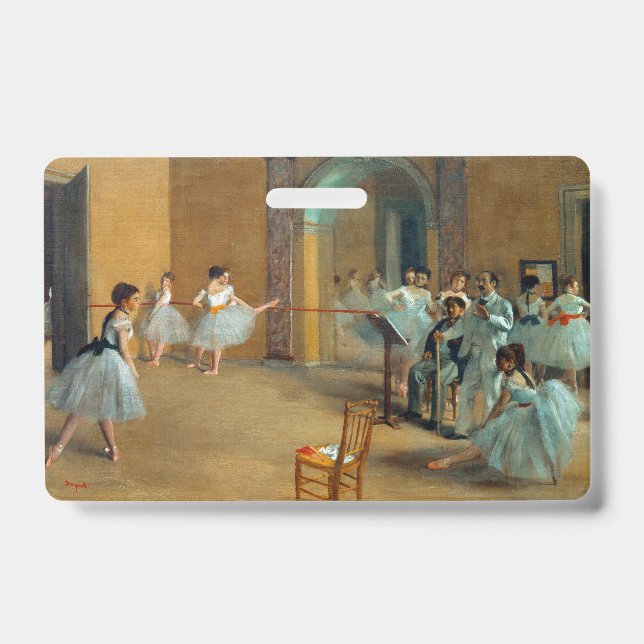 Crachá Edgar Degas O Salão de Dança na Ópera (Frente)