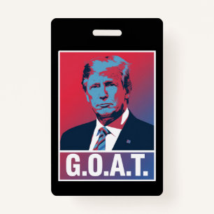 Crachá Eleições Republicanas de 2024 no GOAT Trump