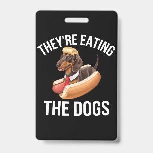 Crachá Eles Estão Comendo Os Cachorros Debate Donald Trum