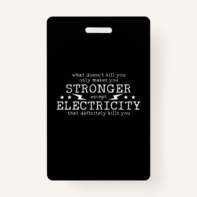 Crachá Eletricidade do Engenheiro Elétrico (Frente)