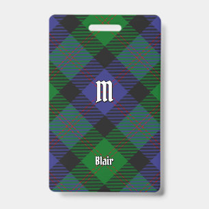 Crachá Emblema Clan Blair Tartan