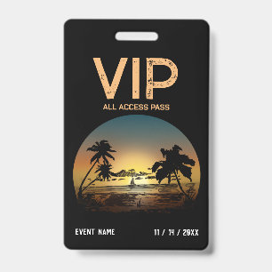 Crachá Emblema VIP Pôr do Sol