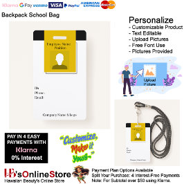 Crachá Employee ID Workers Employee Staff Member Badge 4