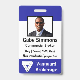 Crachá Employee Photo ID