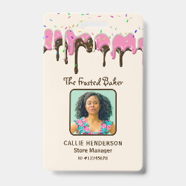 Crachá Empregado de Folha de Glacé de Colheita