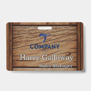 Crachá Empresa Comercial Corporativa Personalizada Marca