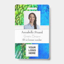 Empresa de arte criativa de pavão colorida