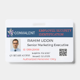 Crachá Empresa|Pro|Segurança|Corporativo|Personali
