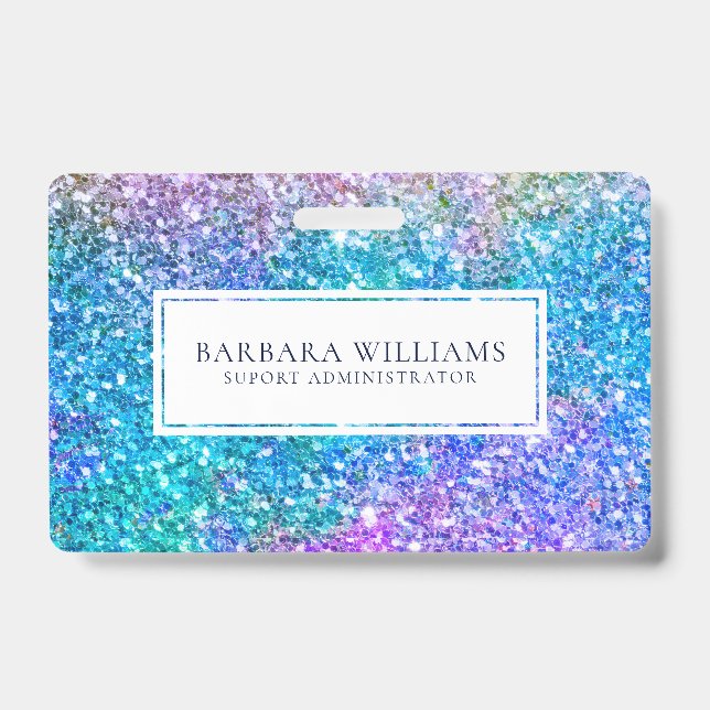 Crachá Ênfase Branca do Fluxo de Falha Colorida (Frente)