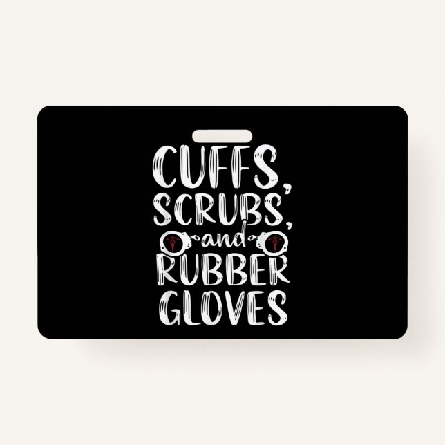 Crachá Enfermeira Corretiva RN Enfermagem Médica (Frente)