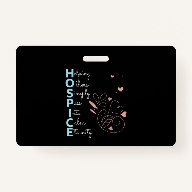 Crachá Enfermeira do hospital (Frente)