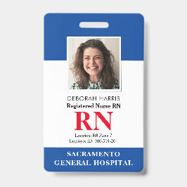 Crachá Enfermeira Moderna