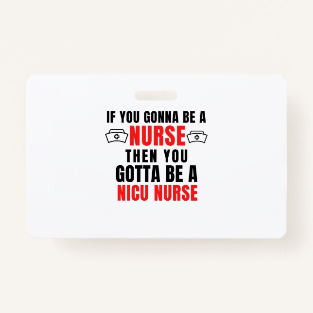 Crachá enfermeira NICU (Frente)
