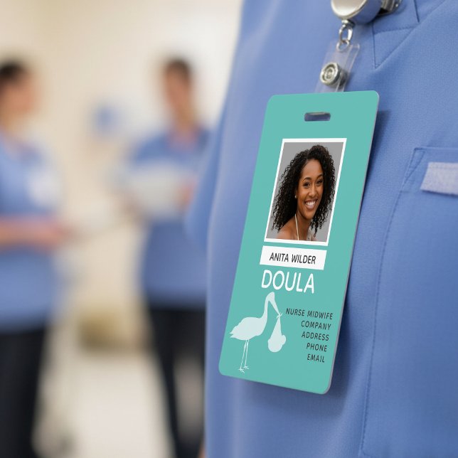 Crachá Entrega de vitrine de identificação de dupla parte (Sturdy, clear, and always ready for action, providing reliable identification day after day.)