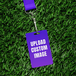 Crachá Enviar imagem personalizada - Adicione a sua para