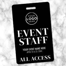 Crachá Equipe de Eventos All Access Logo