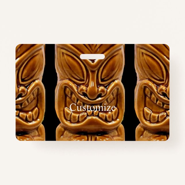 Crachá Esculturas Twin Tiki Thunder_Cove (Frente)