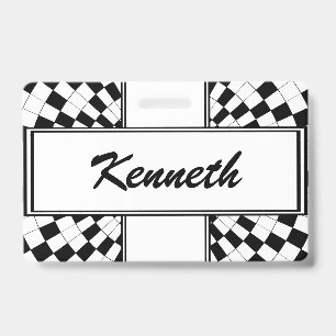 Crachá Espirais Contrárias por Kenneth Yoncich