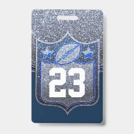 Crachá Esportes da Equipe de Futebol da Escola Azul e Sil