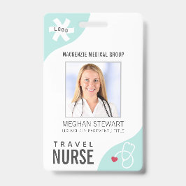 Crachá Estetoscópio Clínico Comestível Verde-Menta ENFERM