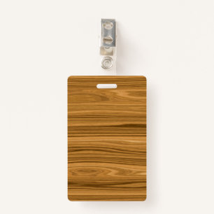 Crachá Estilo de madeira elegante da grão