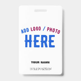 CRACHÁ ESTILO MODERNO PERSONALIZÁVEL BRANCO VERIFICADO MA