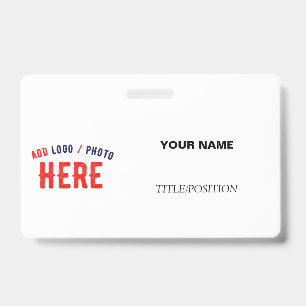 CRACHÁ ESTILO MODERNO PERSONALIZÁVEL BRANCO VERIFICADO MA