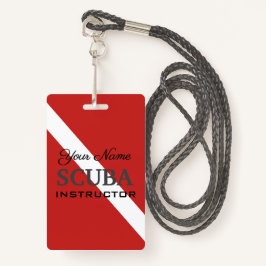 CRACHÁ ETIQUETA DE INSTRUTORES SCUBA PARA DIVERSOS EXPERI