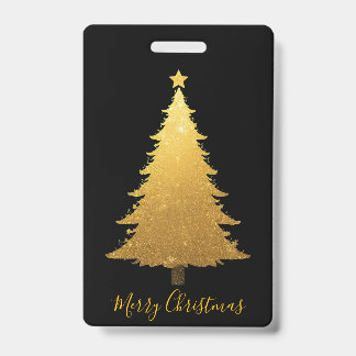 Crachá Etiqueta-Feliz Natal