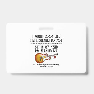 Crachá Eu Posso Parecer Estar Ouvindo Você, Mas Na Minha 