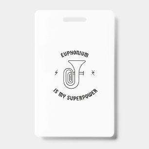 Crachá Eufonio é minha superpotência